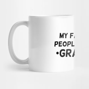 My favorite people call me grandpa T-shirt Mug